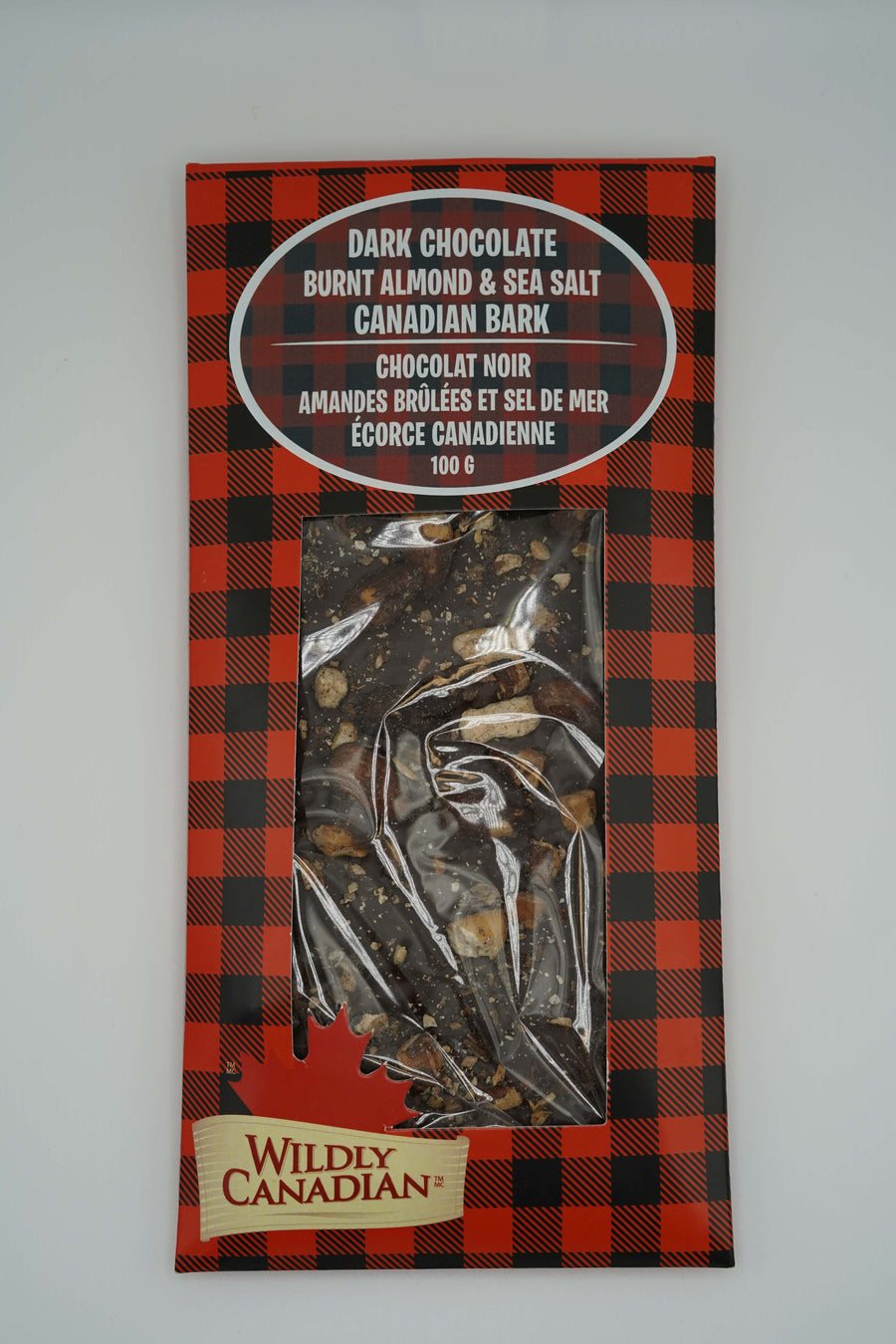 Dark Chocolate Burnt Almond & Sea Salt Canadian Bark