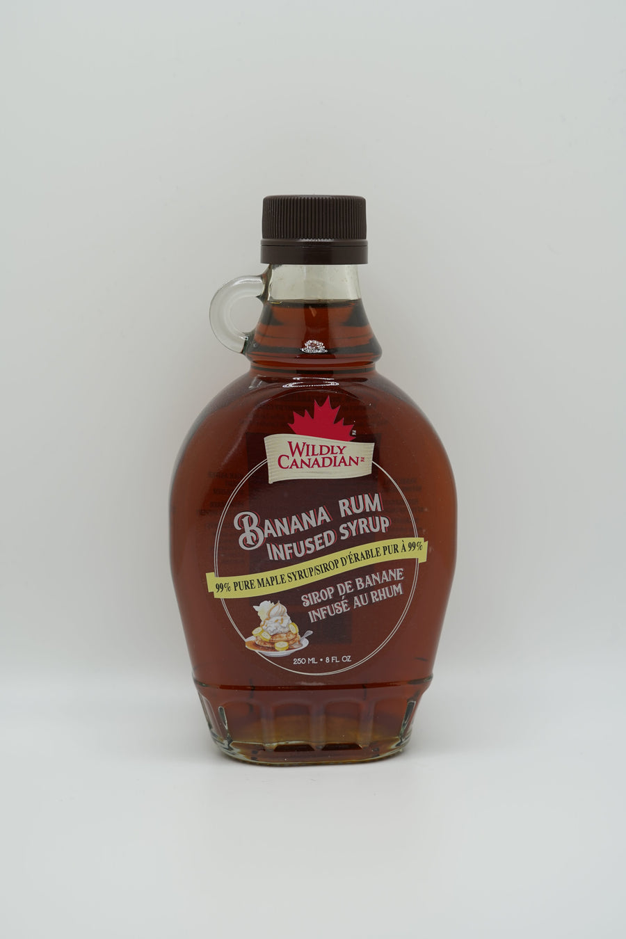 Banana Rum Infused Maple Syrup