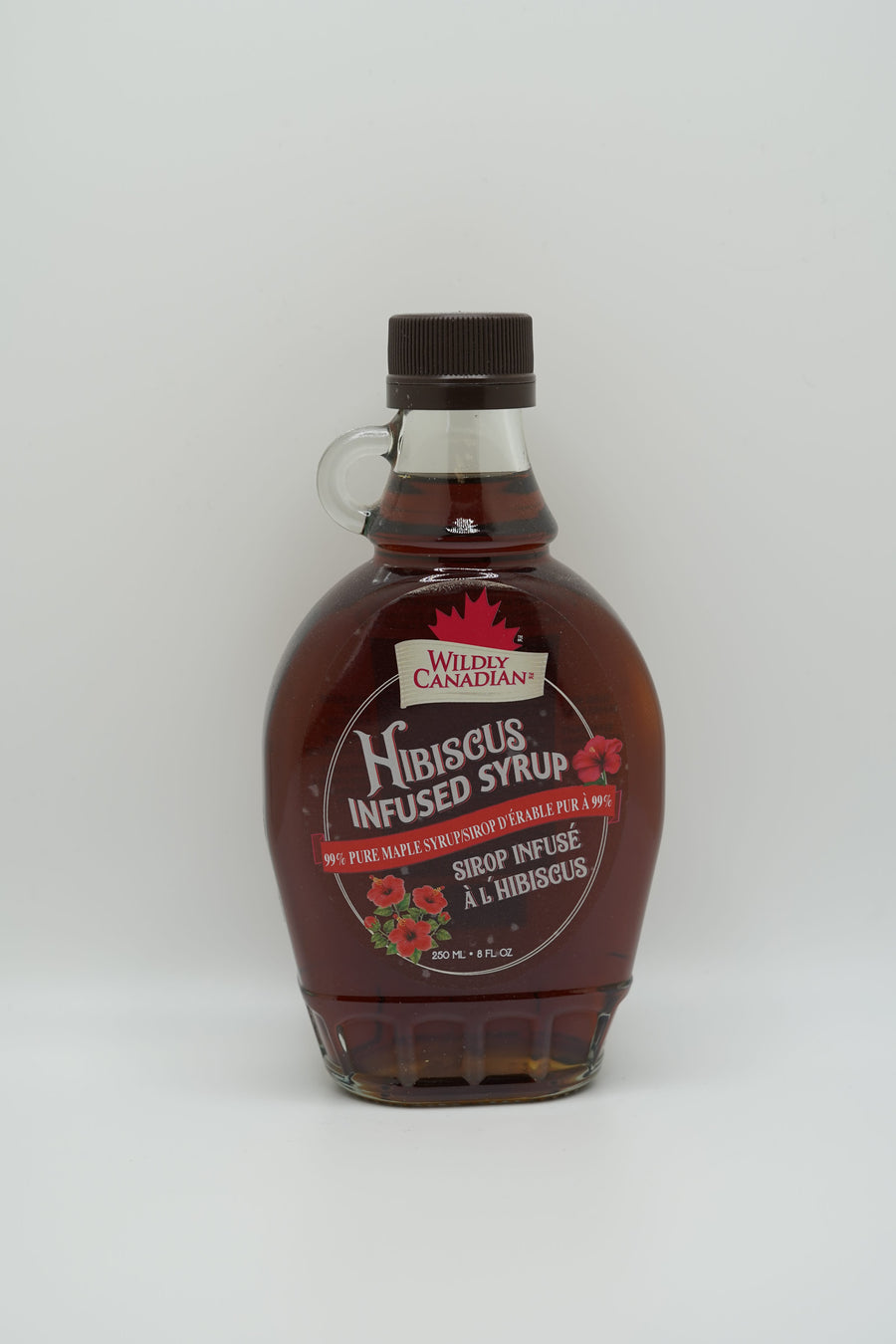 Hibiscus Infused Maple Syrup