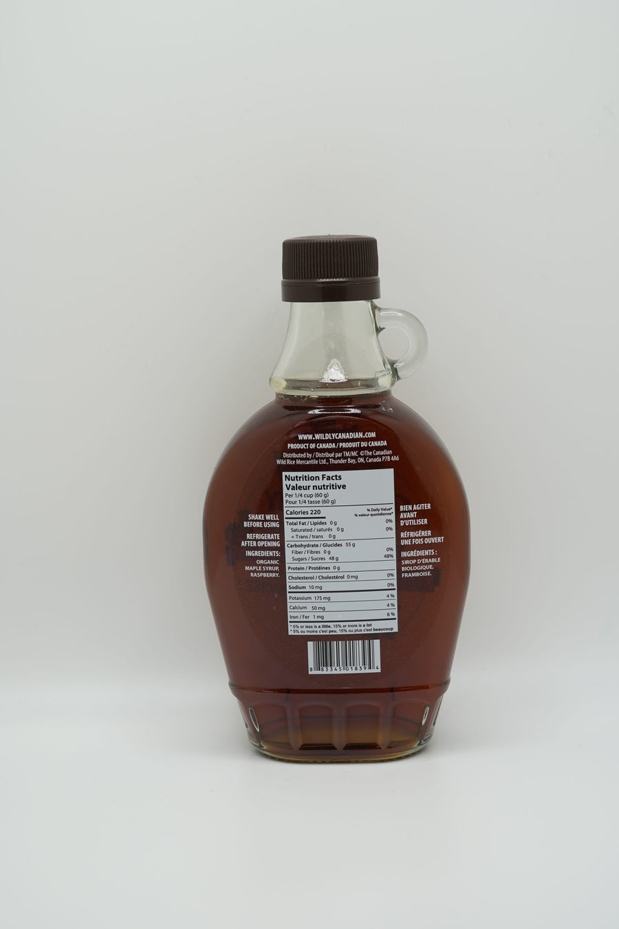 Raspberry Infused Maple Syrup