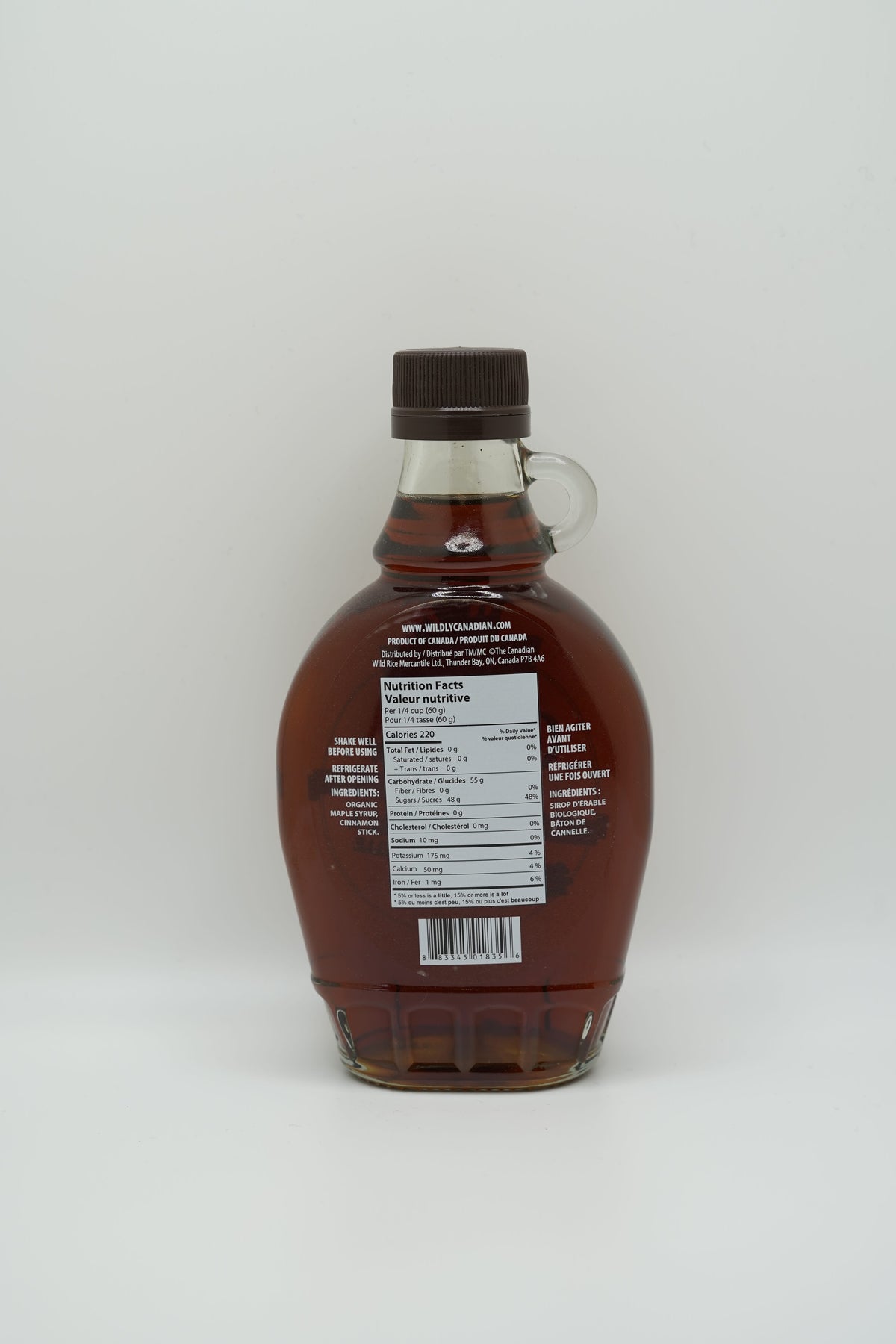 Cinnamon Infused Maple Syrup