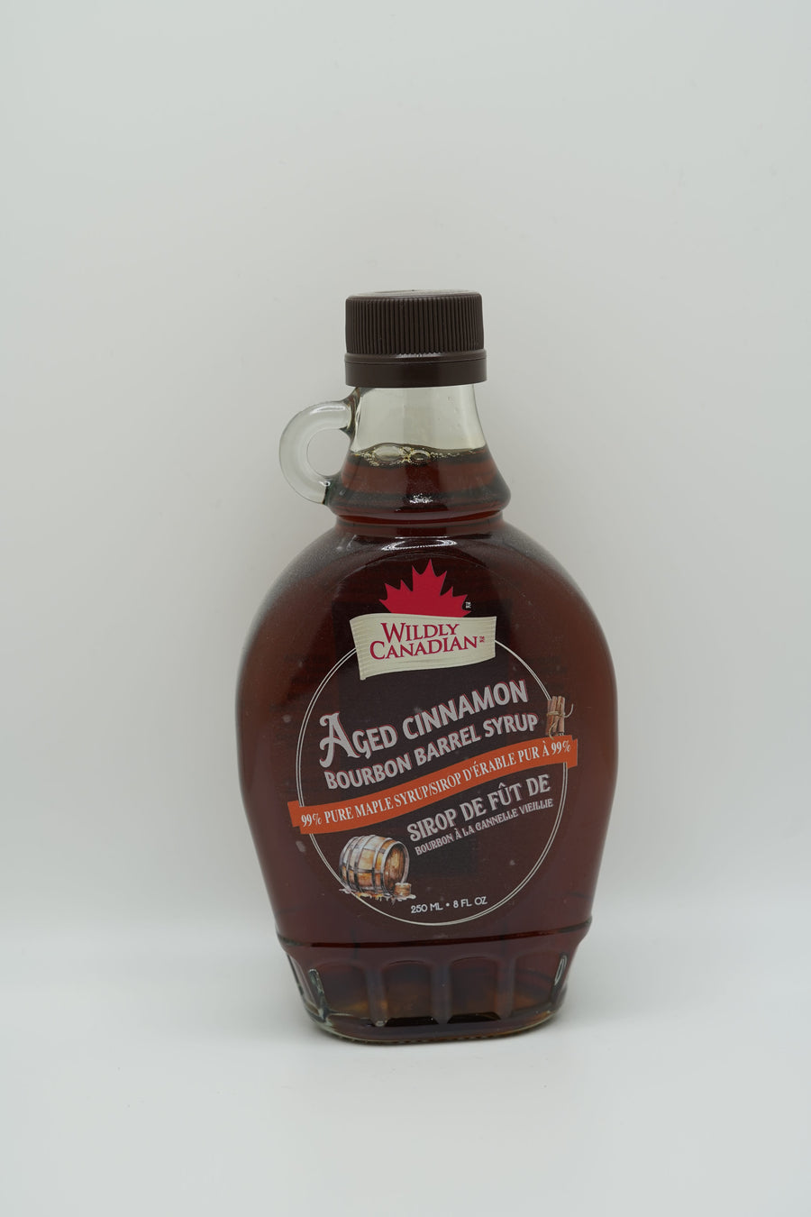 Aged Cinnamon Bourbon Barrel Infused Maple Syrup