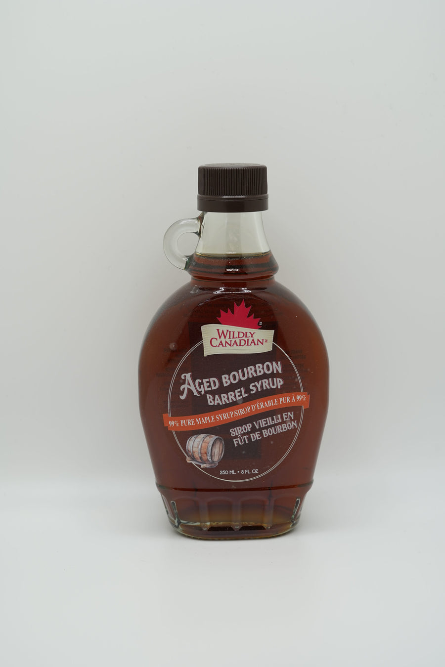 Aged Bourbon Barrel Infused Maple Syrup