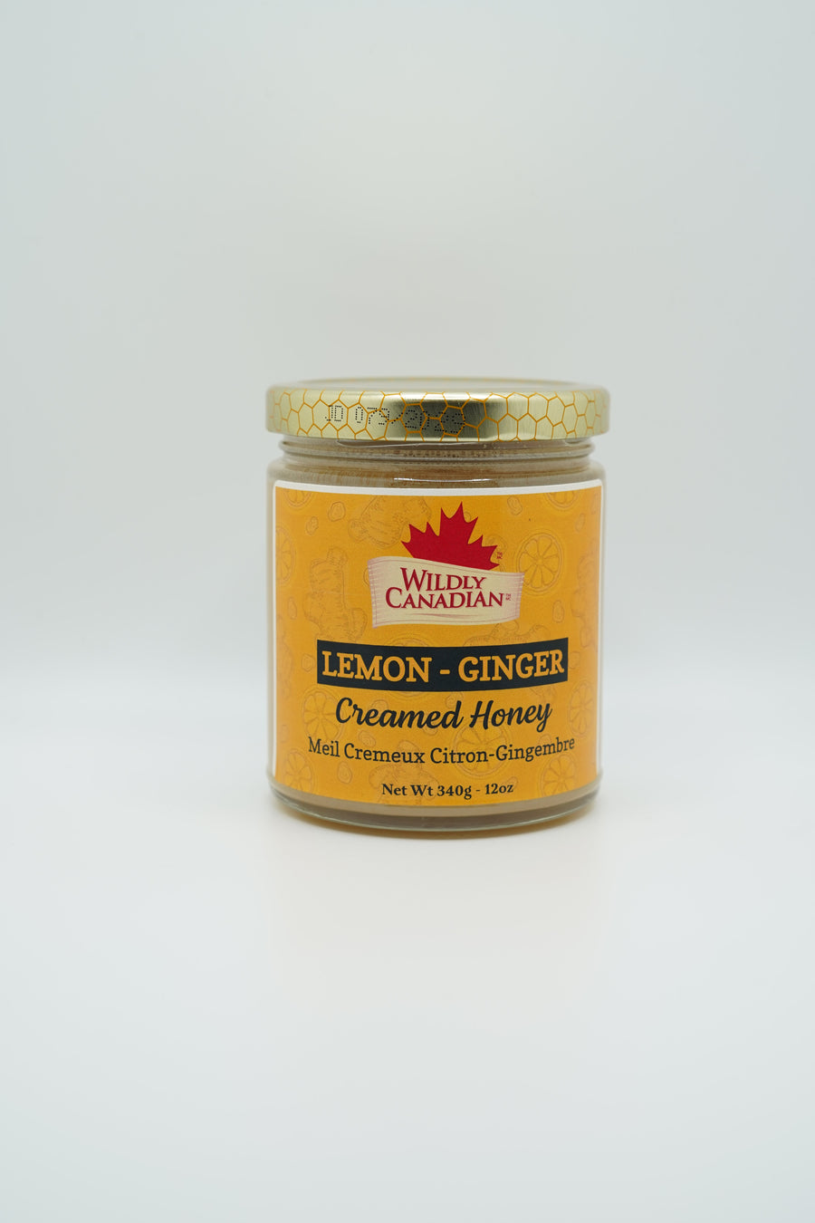 Lemon & Ginger Creamed Honey